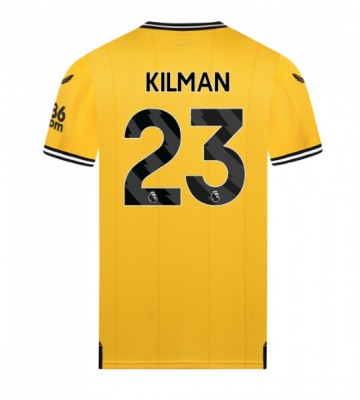 Wolves Max Kilman #23 Hjemmebanetrøje 2023-24 Kort ærmer